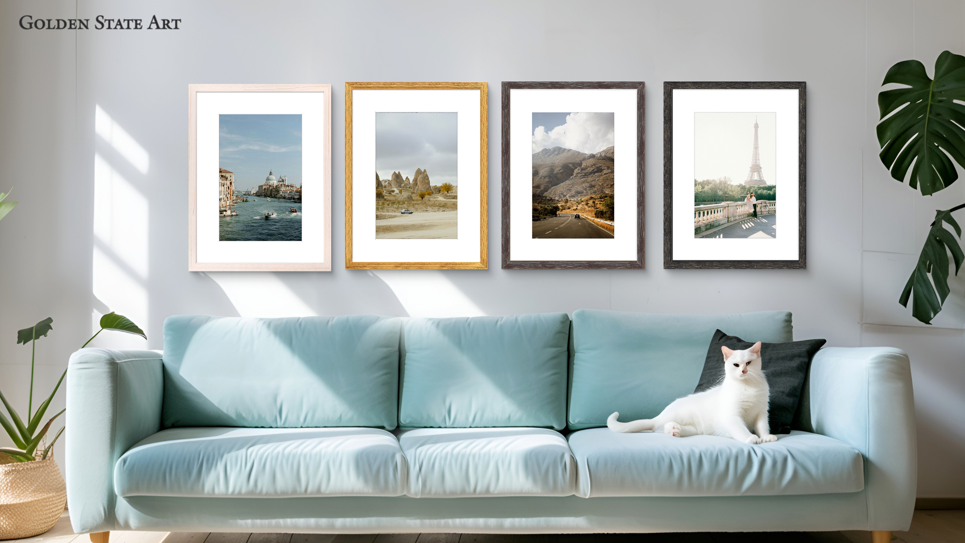Amazon.com - Golden State Art, 12x16 Wood Picture Frame - White